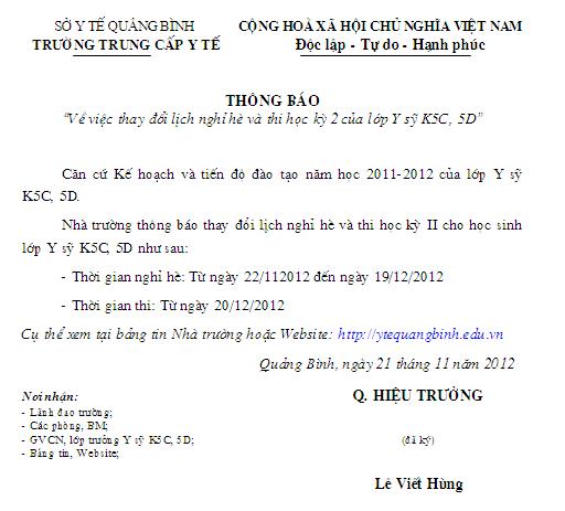 THONG BAO NGHI HE 2012 5CD